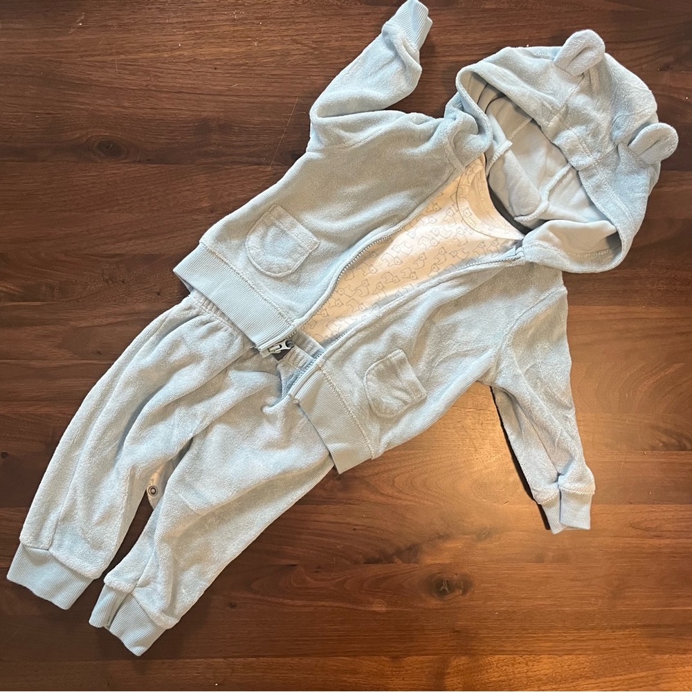 Carter’s 6 mo French Terry Bear Lounge Set